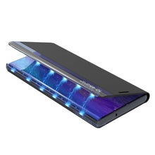 Заредете изображение във визуализатора на галерията – New Sleep Case Bookcase Type Case with kickstand function for Samsung Galaxy A12 / Galaxy M12 black - TopMag
