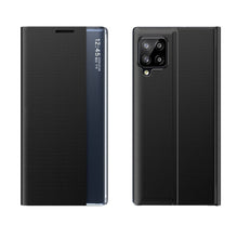 Заредете изображение във визуализатора на галерията – New Sleep Case Bookcase Type Case with kickstand function for Samsung Galaxy A12 / Galaxy M12 black - TopMag
