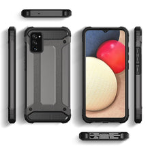 Заредете изображение във визуализатора на галерията – Hybrid Armor Case Tough Rugged Cover for Samsung Galaxy A02s EU golden - TopMag
