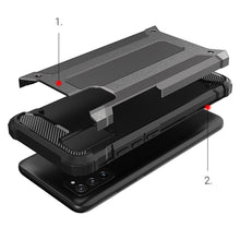 Заредете изображение във визуализатора на галерията – Hybrid Armor Case Tough Rugged Cover for Samsung Galaxy A02s EU golden - TopMag
