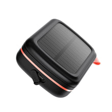 Заредете изображение във визуализатора на галерията – Choetech TWS wireless headphones waterproof with solar panel and built-in 2500mAh powerbank black (BH-T05)
