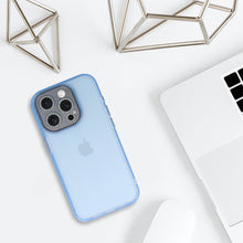 Заредете изображение във визуализатора на галерията – Liavec AG Matte Series Case for Iphone 15 light blue
