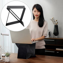 Заредете изображение във визуализатора на галерията – Baseus foldable high stand laptop stand up to 16 '' with adjustable height black (SUZB-A01) - TopMag
