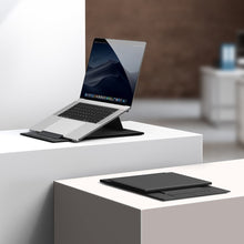 Заредете изображение във визуализатора на галерията – Baseus foldable high stand laptop stand up to 16 '' with adjustable height black (SUZB-A01) - TopMag
