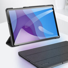 Заредете изображение във визуализатора на галерията – DUX DUCIS Domo Tablet Cover with Multi-angle Stand and Smart Sleep Function for Lenovo TAB M10 HD Gen2 10.1 black - TopMag
