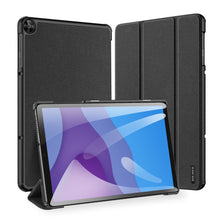 Заредете изображение във визуализатора на галерията – DUX DUCIS Domo Tablet Cover with Multi-angle Stand and Smart Sleep Function for Lenovo TAB M10 HD Gen2 10.1 black - TopMag
