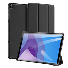 Заредете изображение във визуализатора на галерията – DUX DUCIS Domo Tablet Cover with Multi-angle Stand and Smart Sleep Function for Lenovo TAB M10 HD Gen2 10.1 black - TopMag
