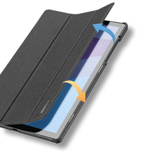 Заредете изображение във визуализатора на галерията – DUX DUCIS Domo Tablet Cover with Multi-angle Stand and Smart Sleep Function for Lenovo TAB M10 HD Gen2 10.1 black - TopMag
