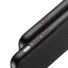 Заредете изображение във визуализатора на галерията – Dux Ducis Fino case covered with nylon material for iPhone SE 2022 / SE 2020 / iPhone 8 / iPhone 7 black - TopMag
