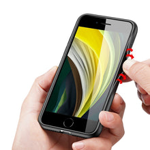 Заредете изображение във визуализатора на галерията – Dux Ducis Fino case covered with nylon material for iPhone SE 2022 / SE 2020 / iPhone 8 / iPhone 7 black - TopMag
