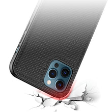 Заредете изображение във визуализатора на галерията – Dux Ducis Fino case covered with nylon material for iPhone 12 Pro Max black - TopMag
