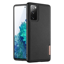 Заредете изображение във визуализатора на галерията – Dux Ducis Fino case covered with nylon material for Samsung Galaxy S20 FE 5G black - TopMag
