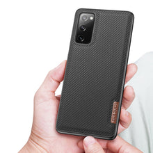 Заредете изображение във визуализатора на галерията – Dux Ducis Fino case covered with nylon material for Samsung Galaxy S20 FE 5G black - TopMag

