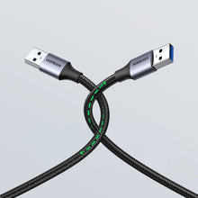 Заредете изображение във визуализатора на галерията – Ugreen cable USB cable - USB 3.0 5Gb/s 2m gray (US373)
