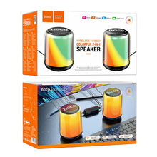 Заредете изображение във визуализатора на галерията – HOCO speaker bluetooth 2in1 Colorfull BS56 black
