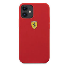 Заредете изображение във визуализатора на галерията – Ferrari FESSIHCP12SRE iPhone 12 mini 5,4" czerwony/red hardcase On Track Silicone - TopMag
