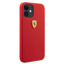 Заредете изображение във визуализатора на галерията – Ferrari FESSIHCP12SRE iPhone 12 mini 5,4" czerwony/red hardcase On Track Silicone - TopMag
