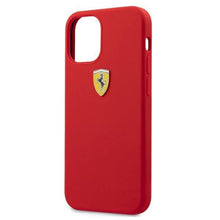 Заредете изображение във визуализатора на галерията – Ferrari FESSIHCP12SRE iPhone 12 mini 5,4" czerwony/red hardcase On Track Silicone - TopMag
