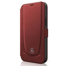 Заредете изображение във визуализатора на галерията – Mercedes MEFLBKP12MARMRE iPhone 12/12 Pro 6,1" czerwony/red book Urban Line - TopMag
