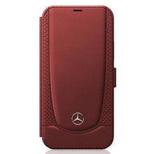 Заредете изображение във визуализатора на галерията – Mercedes MEFLBKP12MARMRE iPhone 12/12 Pro 6,1" czerwony/red book Urban Line - TopMag
