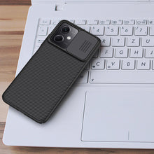 Заредете изображение във визуализатора на галерията – Nillkin CamShield Case for Xiaomi Redmi Note 12 5G / Poco X5 5G cover with camera cover black
