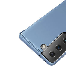 Заредете изображение във визуализатора на галерията – Clear View Case cover for Samsung Galaxy S21 5G blue - TopMag
