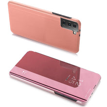 Заредете изображение във визуализатора на галерията – Clear View Case cover for Samsung Galaxy S21+ 5G (S21 Plus 5G) pink - TopMag
