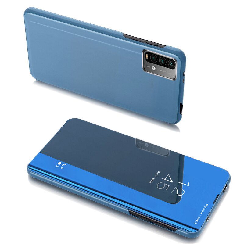 Clear View Case cover for Xiaomi Poco M3 / Xiaomi Redmi 9T blue - TopMag