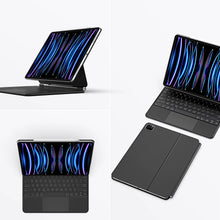 Заредете изображение във визуализатора на галерията – Dux Ducis Bluetooth Keyboard Case (MK Series) for Apple iPad Pro 12.9 (2020/2021/2022) - Black

