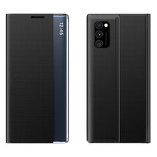 Заредете изображение във визуализатора на галерията – New Sleep Case Bookcase Type Case with kickstand function for Xiaomi Poco M3 / Xiaomi Redmi 9T black - TopMag
