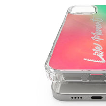 Заредете изображение във визуализатора на галерията – Ringke Fusion Design PC Case with TPU Bumper for iPhone 12 mini pink-green (GNAP0020) - TopMag
