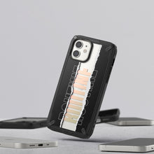Заредете изображение във визуализатора на галерията – Ringke Fusion X Design durable PC Case with TPU Bumper for iPhone 12 mini black (Routine) (XDAP0020) - TopMag
