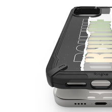 Заредете изображение във визуализатора на галерията – Ringke Fusion X Design durable PC Case with TPU Bumper for iPhone 12 mini black (Routine) (XDAP0020) - TopMag
