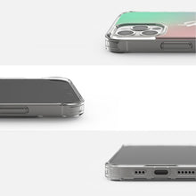Заредете изображение във визуализатора на галерията – Ringke Fusion Design PC Case with TPU Bumper for iPhone 12 Pro Max pink-green (GNAP0028) - TopMag
