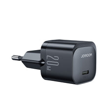 Заредете изображение във визуализатора на галерията – Mini charger USB C 20W PD Joyroom JR-TCF02 | black
