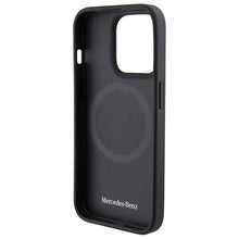 Заредете изображение във визуализатора на галерията – Original Case MERCEDES hardcase Smooth Leather MagSafe MEHMP15X23RCMV for Iphone 15 Pro Max Navy
