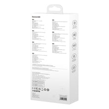Заредете изображение във визуализатора на галерията – Baseus AcmeJoy HUB 8-Port USB-C to 1xHDMI / 2xUSB-A 3.0 / 1xUSB-A 2.0 / 1xUSB-C PD&amp;Data / 1xRJ45 / 1xSD/TF dark gray
