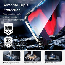 Заредете изображение във визуализатора на галерията – ESR TEMPERED GLASS ARMORITE IPHONE 15 PRO BLACK
