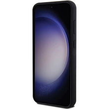 Заредете изображение във визуализатора на галерията – Karl Lagerfeld Silicone Ikonik Metal Pin case for Samsung Galaxy S23 FE - black
