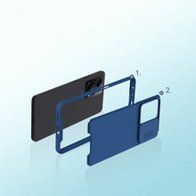 Заредете изображение във визуализатора на галерията – Nillkin CamShield Pro Case case for Xiaomi Redmi Note 12 Pro+ cover with camera cover black
