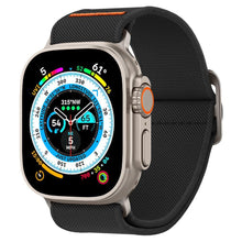 Заредете изображение във визуализатора на галерията – Spigen Fit Lite Ultra Fabric Strap for Apple Watch 4/5/6/7/8/SE/Ultra (44/45/49mm) Spigen Fit Lite Ultra - Black
