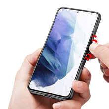 Заредете изображение във визуализатора на галерията – Dux Ducis Fino case covered with nylon material for Samsung Galaxy S21 5G black - TopMag
