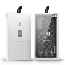 Заредете изображение във визуализатора на галерията – Dux Ducis Fino case covered with nylon material for Samsung Galaxy S21 5G black - TopMag
