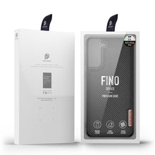 Заредете изображение във визуализатора на галерията – Dux Ducis Fino case covered with nylon material for Samsung Galaxy S21+ 5G (S21 Plus 5G) black - TopMag
