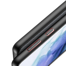 Заредете изображение във визуализатора на галерията – Dux Ducis Fino case covered with nylon material for Samsung Galaxy S21+ 5G (S21 Plus 5G) gray - TopMag

