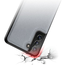 Заредете изображение във визуализатора на галерията – Dux Ducis Fino case covered with nylon material for Samsung Galaxy S21+ 5G (S21 Plus 5G) gray - TopMag
