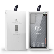 Заредете изображение във визуализатора на галерията – Dux Ducis Fino case covered with nylon material for Samsung Galaxy S21+ 5G (S21 Plus 5G) gray - TopMag
