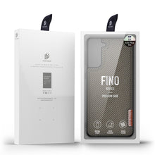 Заредете изображение във визуализатора на галерията – Dux Ducis Fino case covered with nylon material for Samsung Galaxy S21+ 5G (S21 Plus 5G) green - TopMag
