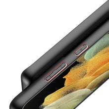 Заредете изображение във визуализатора на галерията – Dux Ducis Fino case covered with nylon material for Samsung Galaxy S21 Ultra 5G black - TopMag
