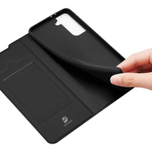 Заредете изображение във визуализатора на галерията – DUX DUCIS Skin Pro Bookcase type case for Samsung Galaxy S21 5G black - TopMag
